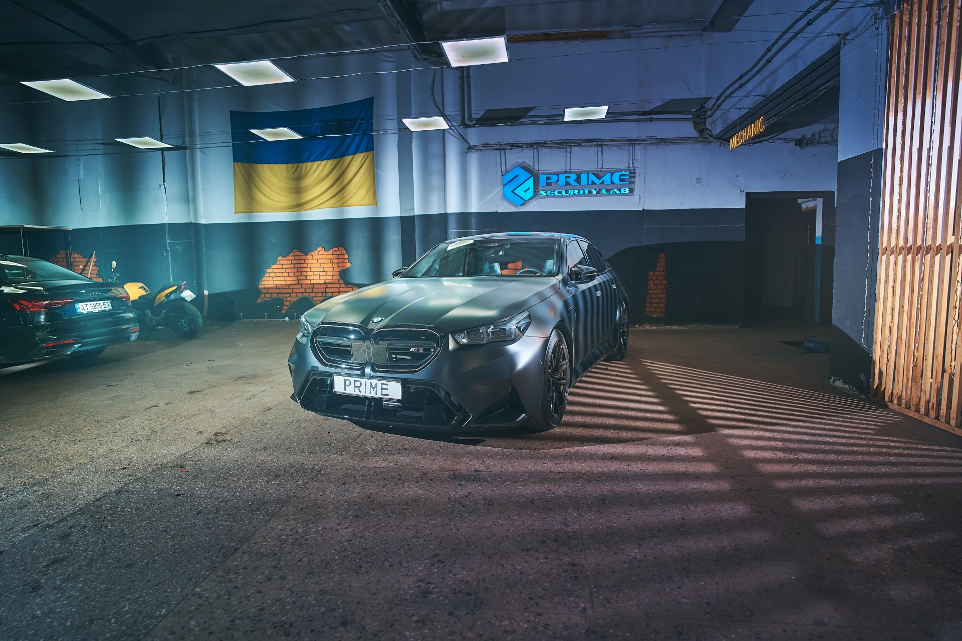 Центр дооснащения автомобилей Prime Security Lab в Киеве