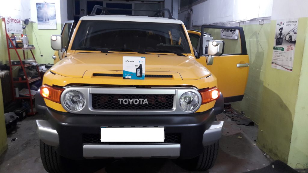 Установка автосигнализации на Toyota FJ Cruiser | Установка автосигнализации Pandora