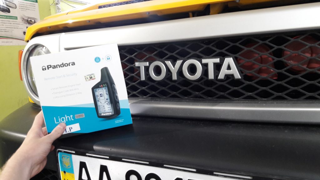 Установка автосигнализации на Toyota FJ Cruiser | Установка автосигнализации Pandora