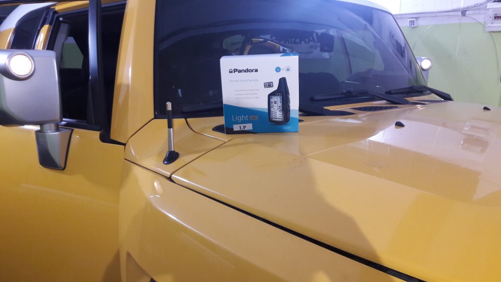 Установка автосигнализации на Toyota FJ Cruiser | Установка автосигнализации Pandora