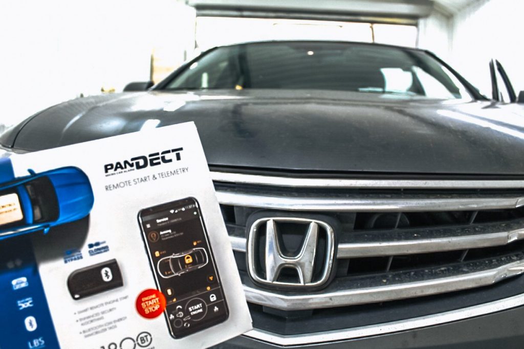 Защита от угона Honda Accord | Установка охранного комплекса Pandora X 1800 BT на Honda Accord