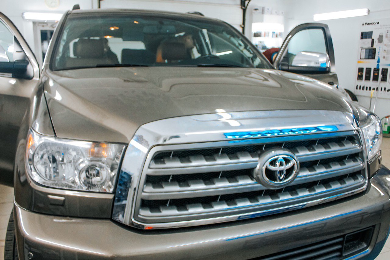 Противоугонная система на Toyota SEQOIA | Призрак 840 BT на Toyota SEQOIA