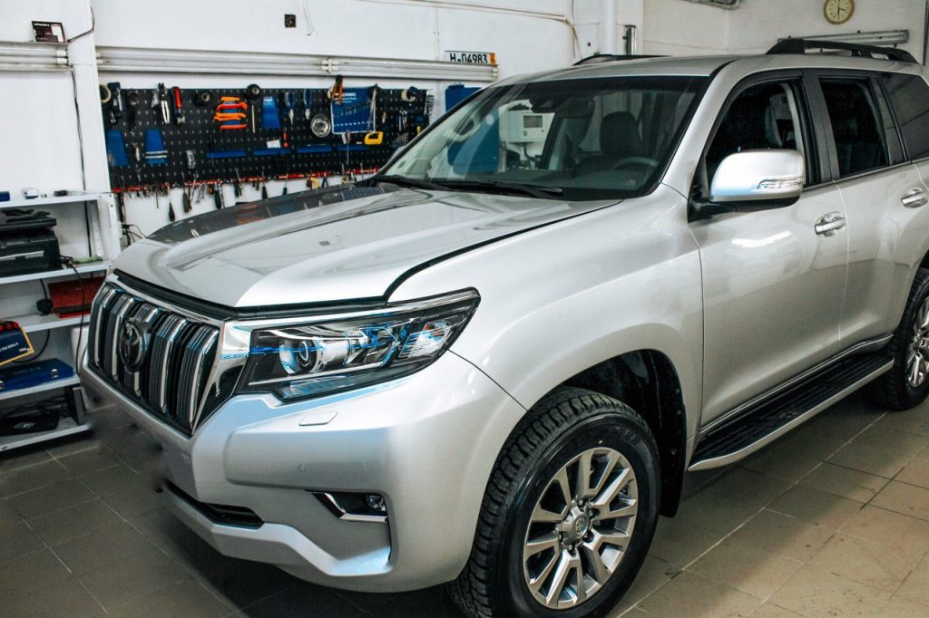Максимальная защита от угона Toyota Prado 150 2019 года | Установка Призрак 840 BT на Toyota Prado 150 2019 года