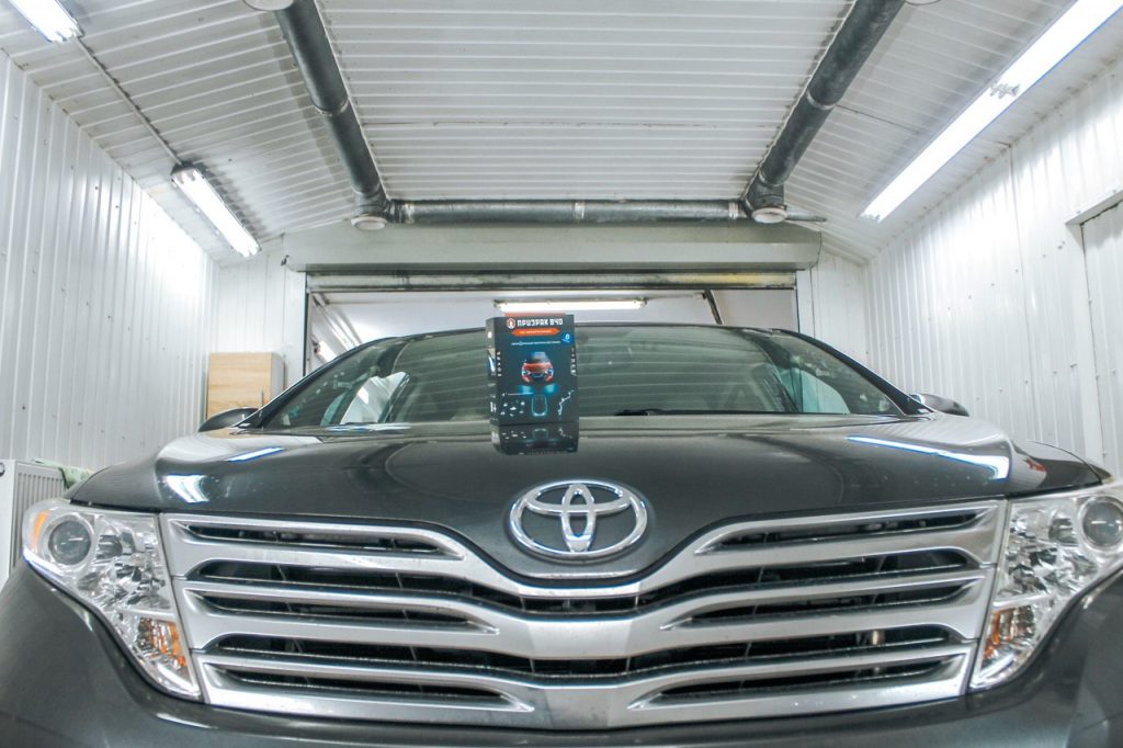 Противоугонный комплекс на Toyota Venza | Установка Призрак 840 BT на Toyota Venza