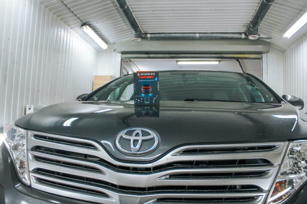 Противоугонный комплекс на Toyota Venza | Установка Призрак 840 BT на Toyota Venza