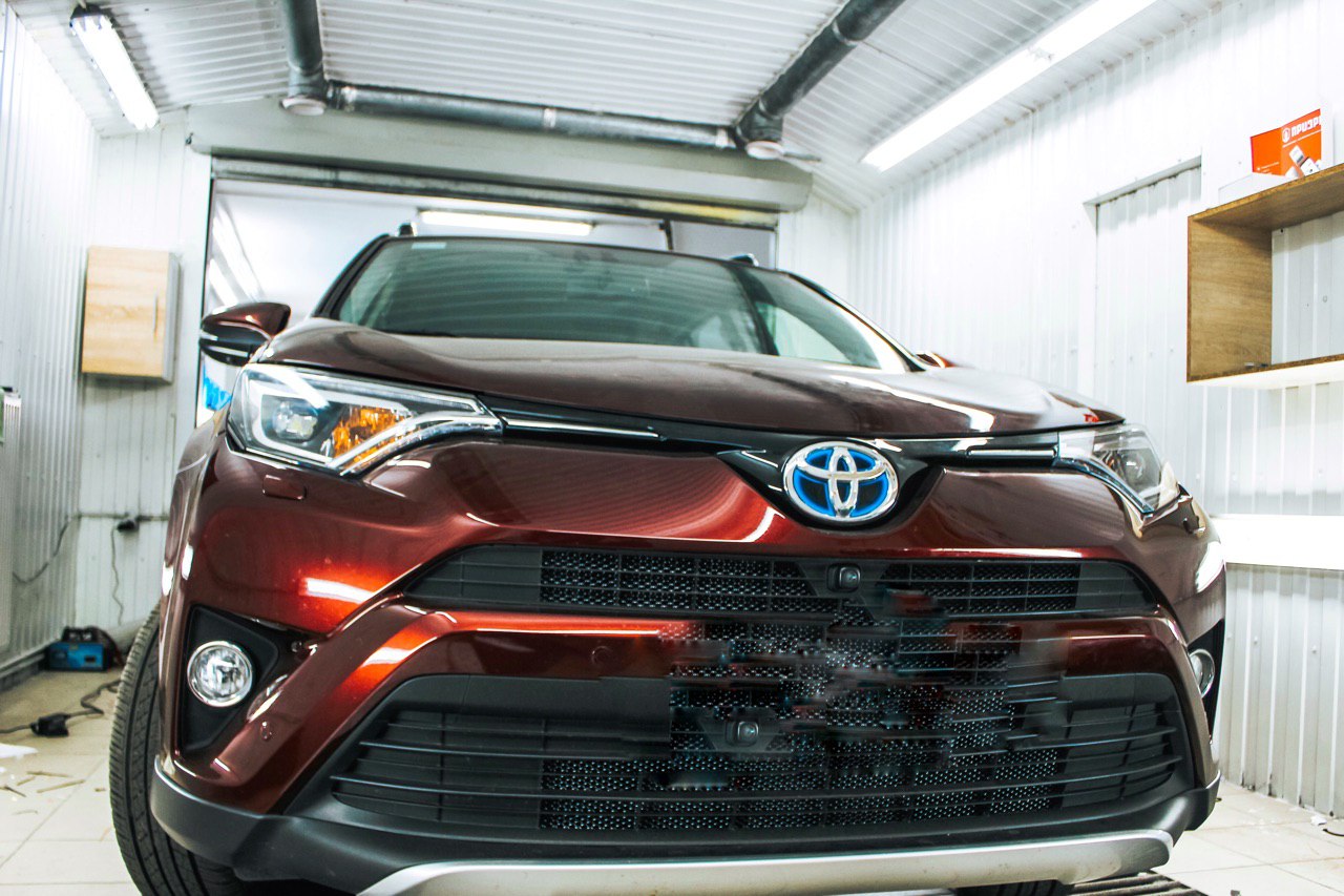 Эффективная защита от угона на Toyota RAV4 GIBRID | Установка GSM Pandora DXL 4910 Toyota RAV4