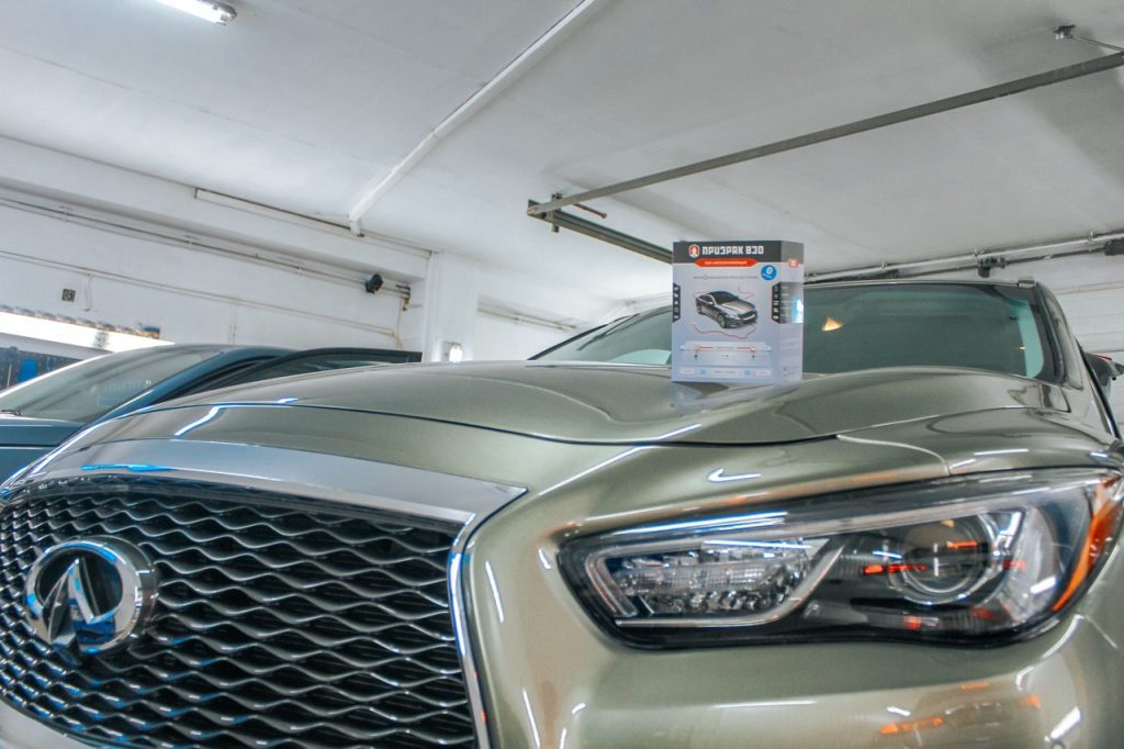 Противоугонная система на Infinity QX 60 | Установка Призрак 830 BT на Infinity QX 60