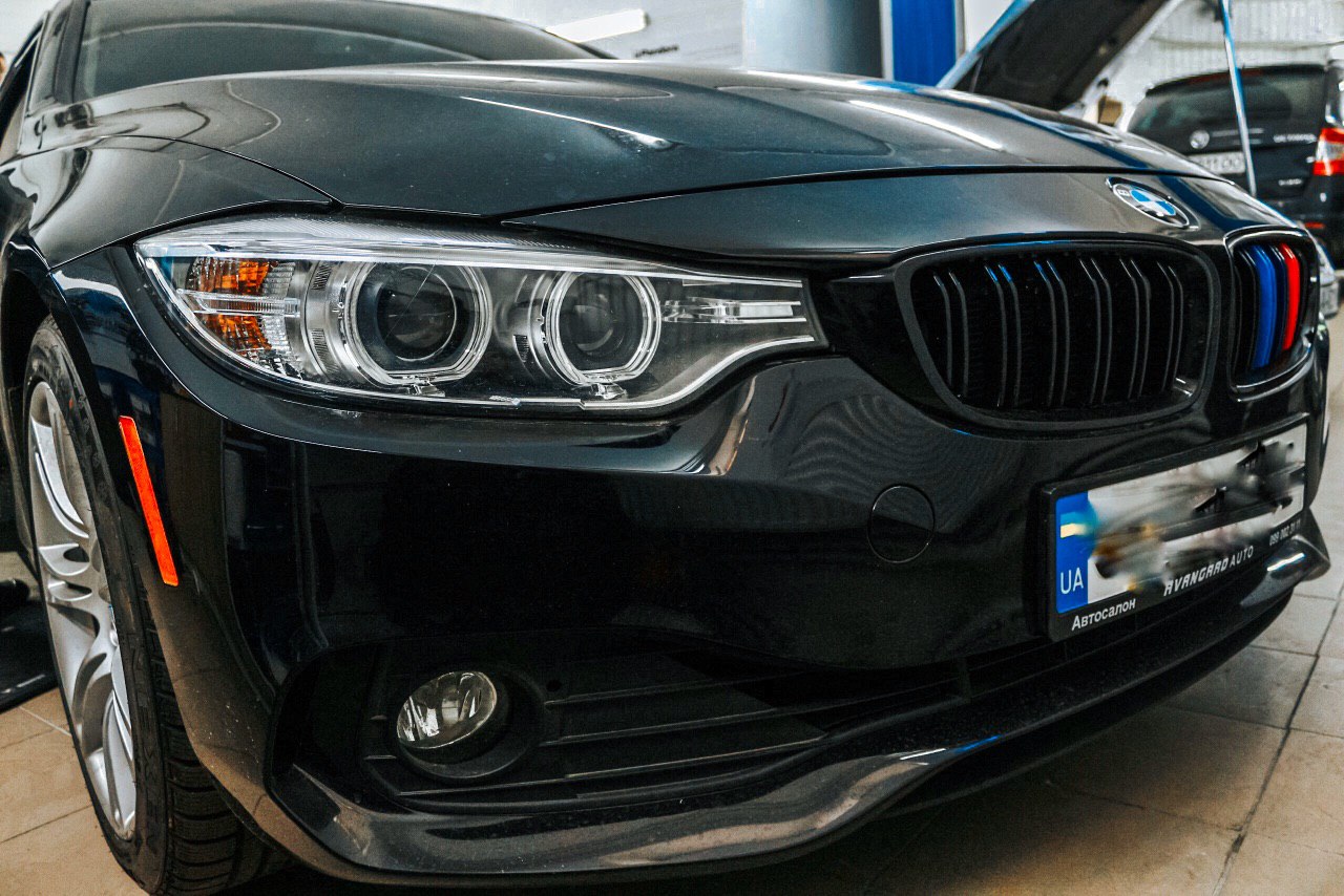 Технологичная защита от угона на BMW 428i | Установка Призрак 830 BT на BMW 428i