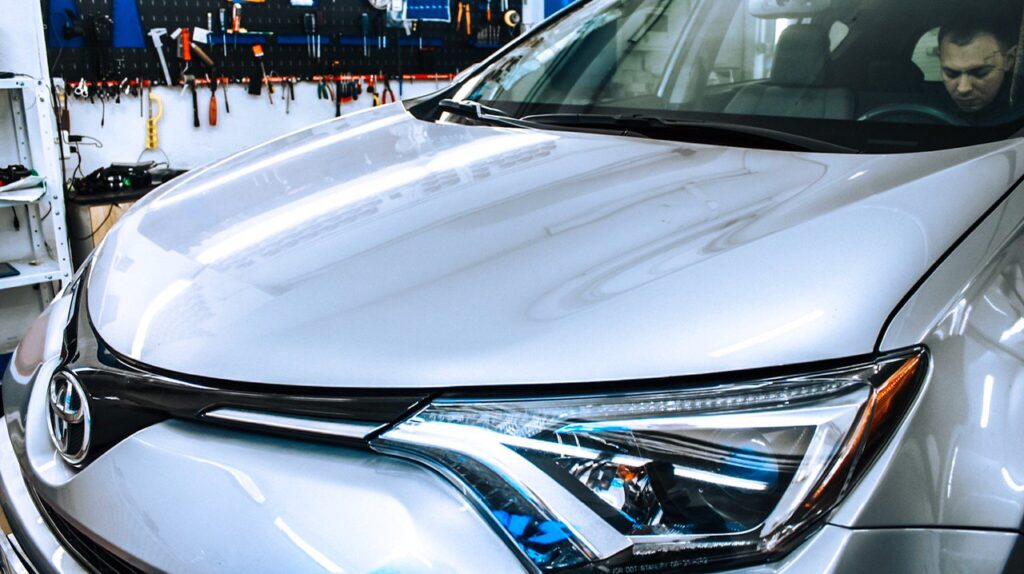Максимальная защита от угона Toyota RAV4 2018 года | Установка Призрак 830 BT на Toyota RAV4 2018 года