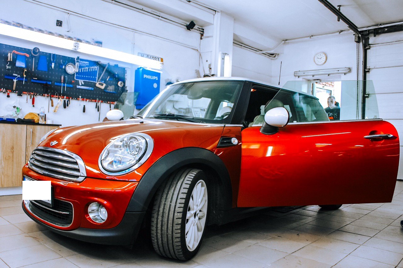 Комплексная авторская защита от угона Mini Couper | Установка Призрак 8GL на Mini Couper