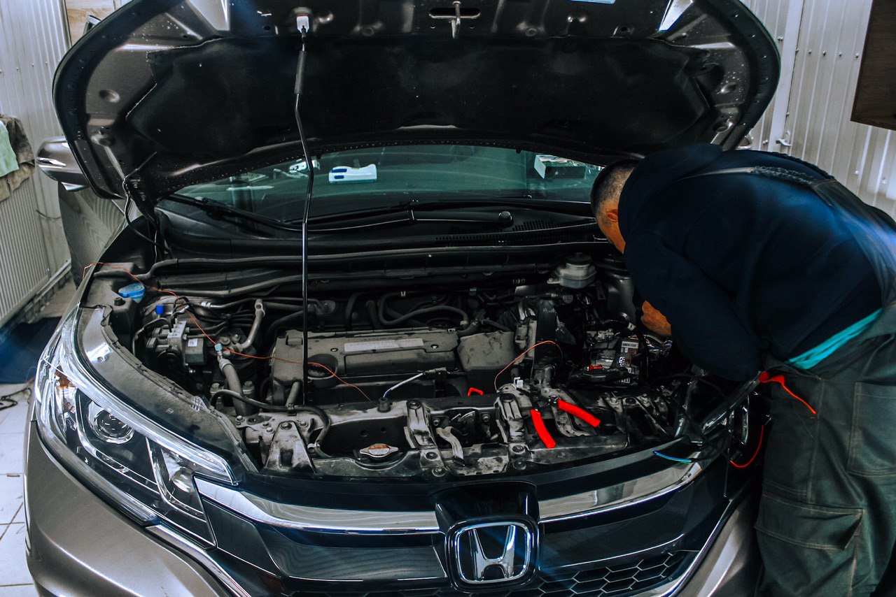 Надежный противоугонный комплекс Honda CR-V | Установка Призрак 830 BT на Honda CR-V