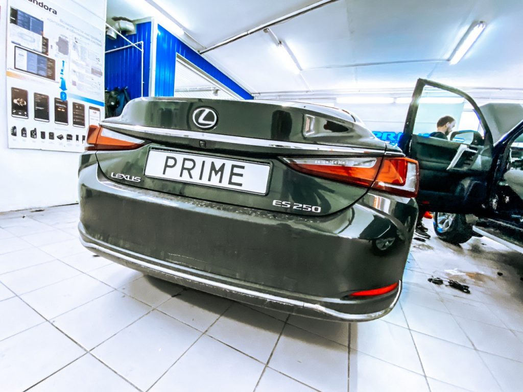 Защита от угона Lexus ES 250 | Установка автосигнализации Призрак 840 BT на Lexus ES 250