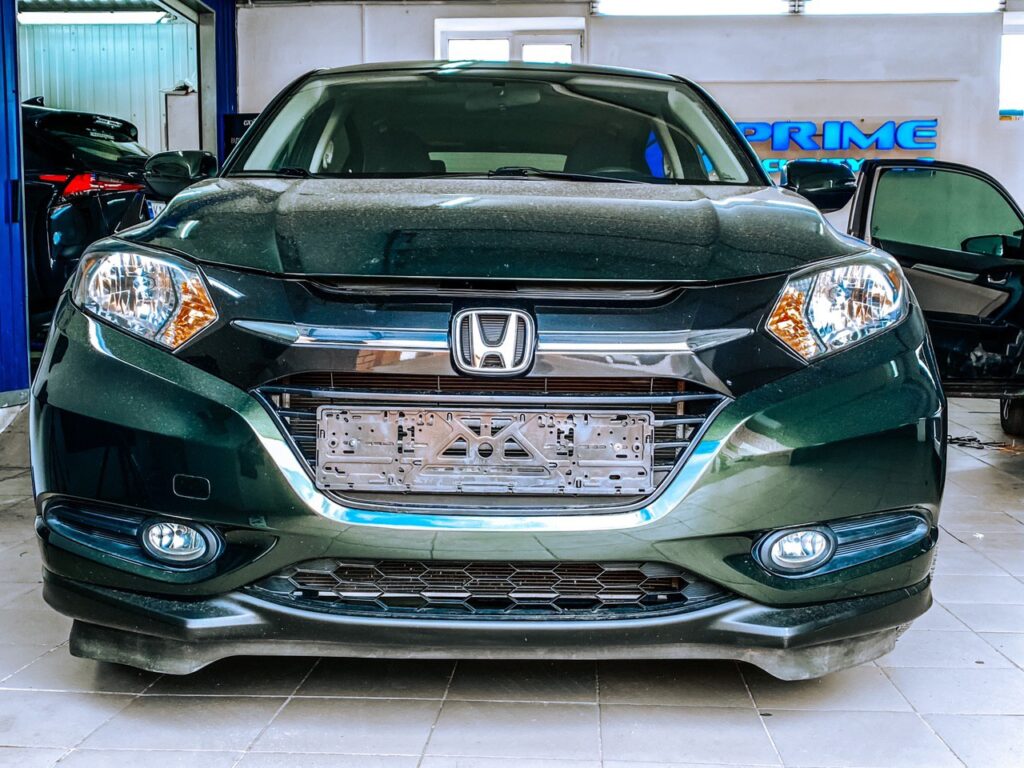 Особенности защиты от угона Honda H-RV | Установка сигнализации Призрак 840 BT на Honda H-RV