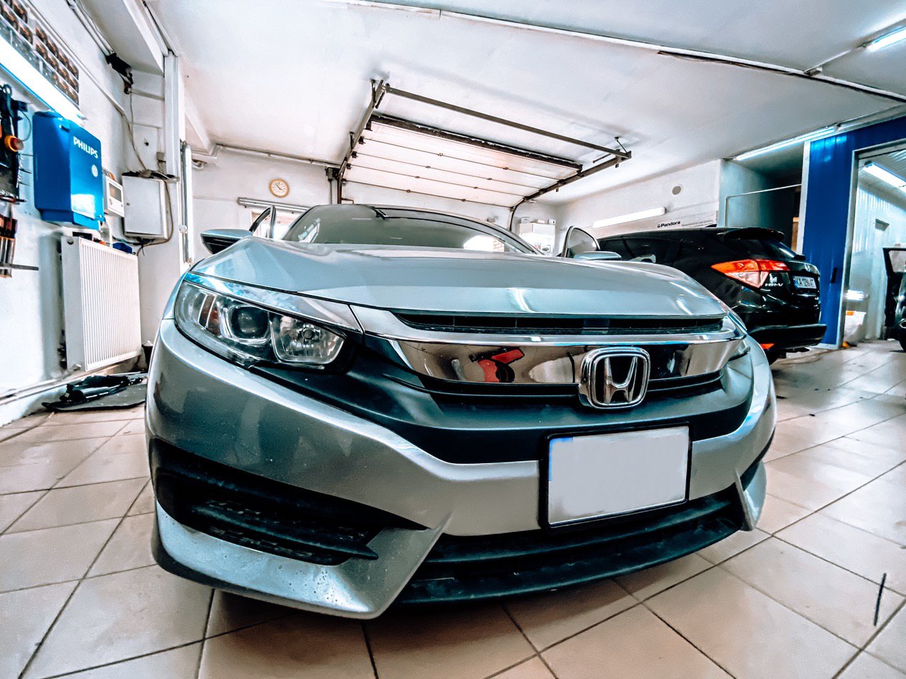 Защита От Угона Honda Сivic | Установка Сигнализации Призрак 830 BT На Honda Сivic