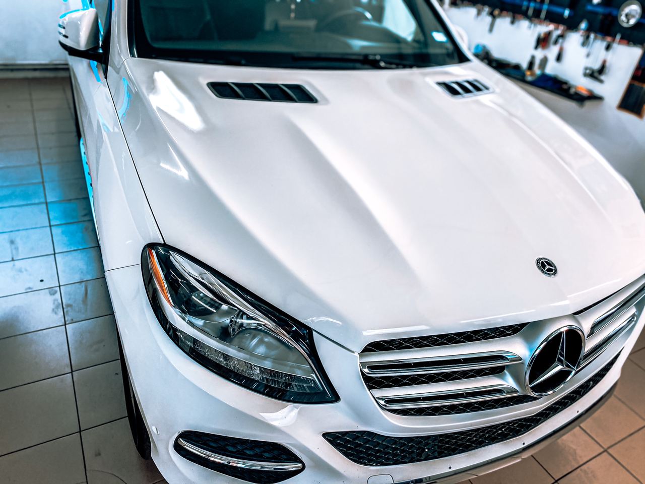 Защита от угона Mercedes GLE 350 | Установка автосигнализации Призрак 830 BT На Mercedes GLE 350