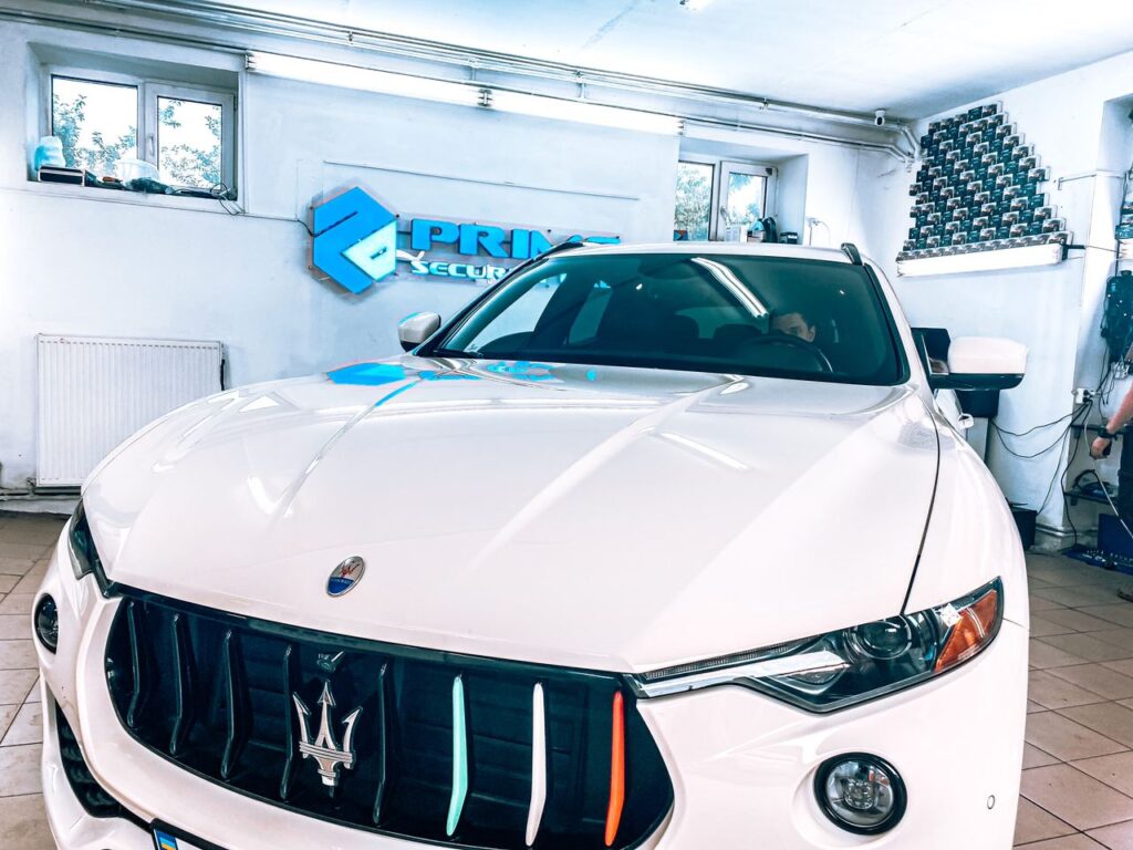 Защита От Угона Maserati Levante | Установка Сигнализации Призрак 830 BT На Maserati Levante