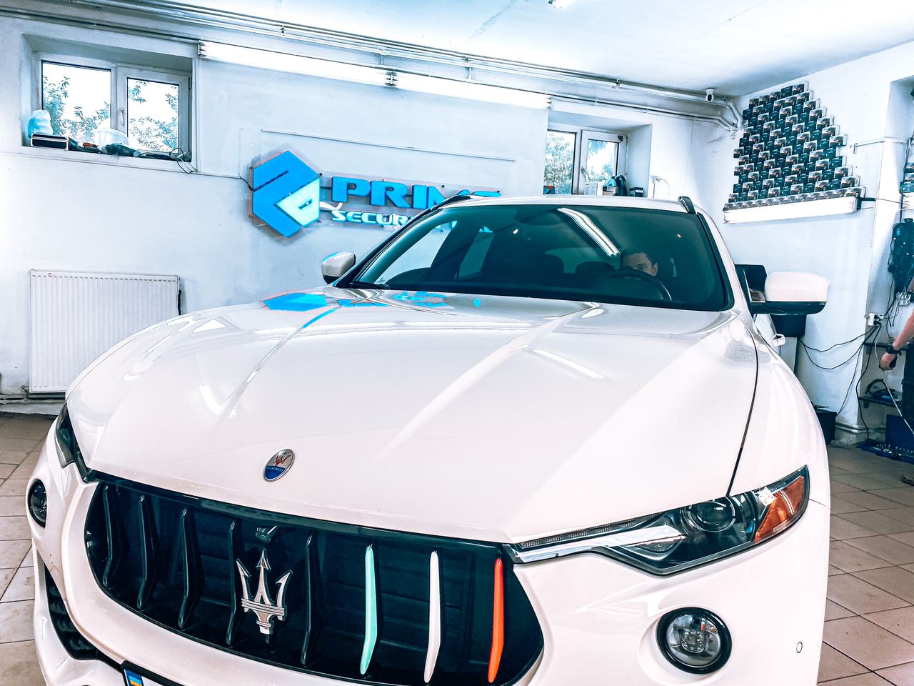 Защита От Угона Maserati Levante | Установка Сигнализации Призрак 830 BT На Maserati Levante