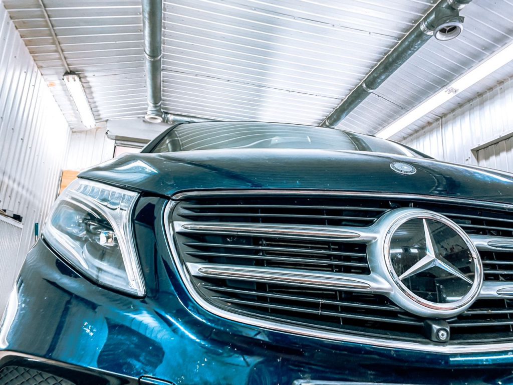 Защита от угона Mercedes V250D | Установка Призрак 830BT На Mercedes V250D