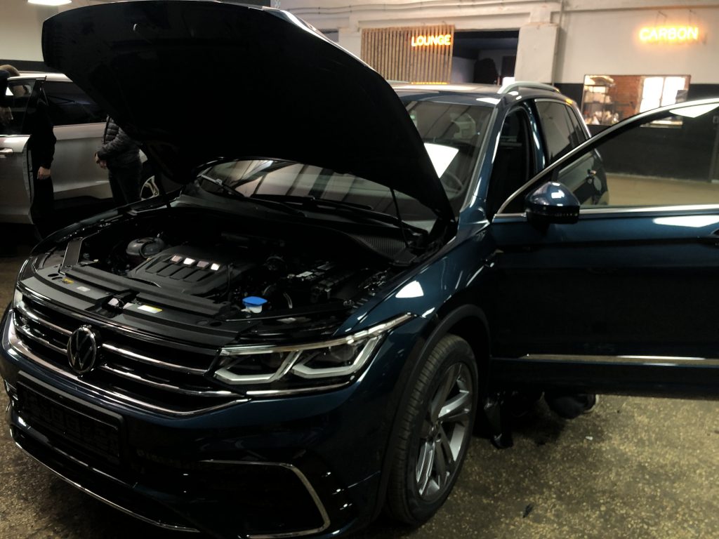 Защита От Угона Volkswagen Tiguan 2021 | Установка Сигнализации Призрак 830 BT На Volkswagen Tiguan 2021