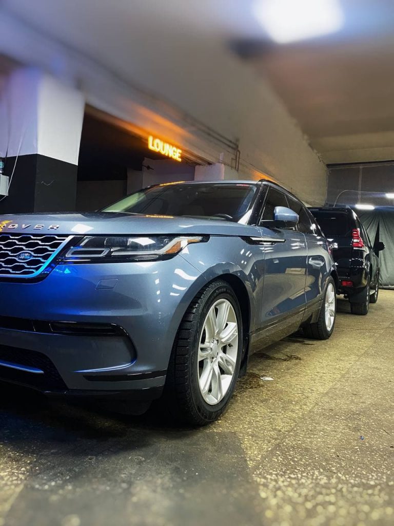 Полная оклейка пленкой авто Range Rover Velar | Антигравийная пленка на Ренж Ровер Велар