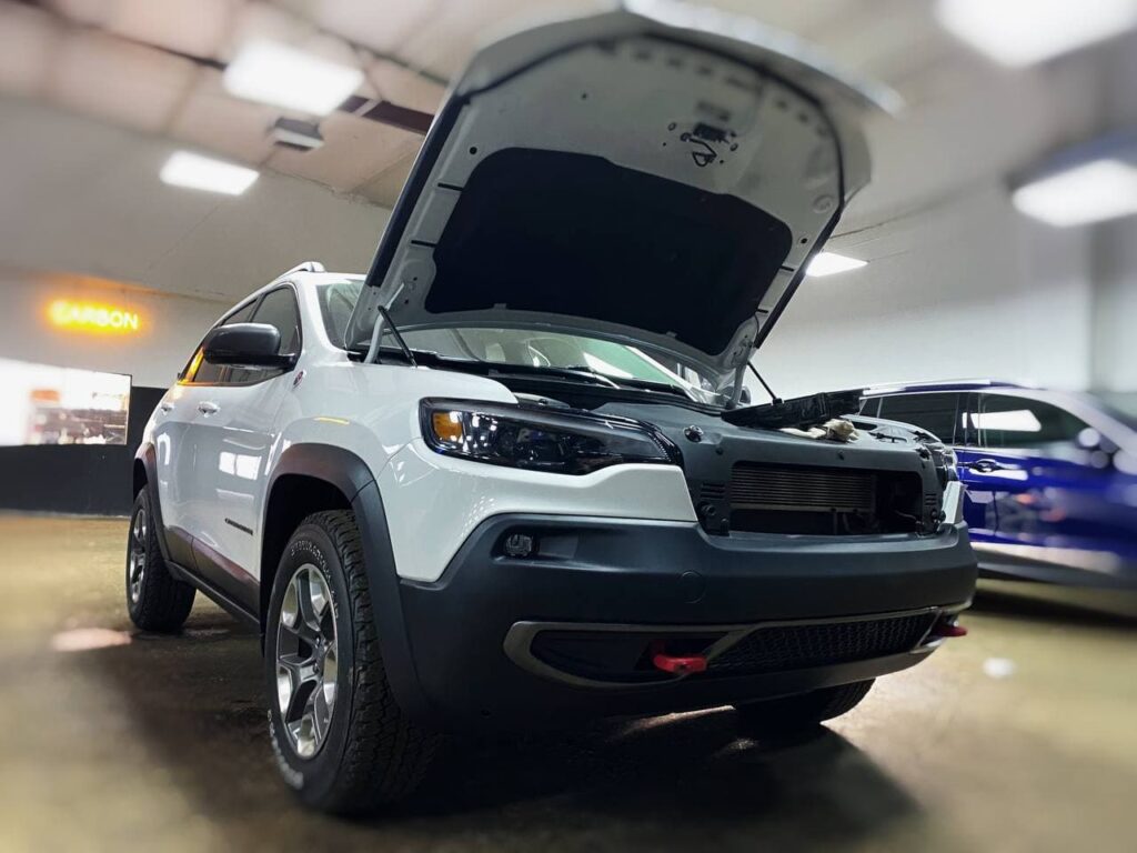 Защита От Угона Jeep Cherokee | Оклейка Защитной Плёнкой