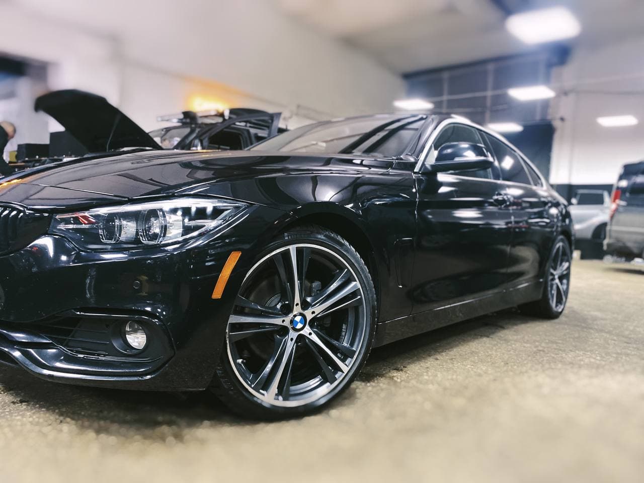 Защита от угона BMW 430і| Установка сигнализации Призрак 830 Вт на BMW 430і