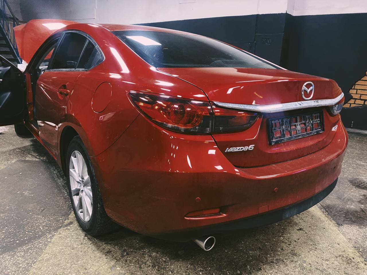 Защита от угона Mazda 6|  Установка сигнализации Призрак 830 ВТ на Mazda 6