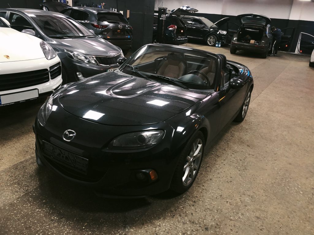Защита от угона Мазда MX-5 | Установка автосигнализации Призрак на Mazda MX-5