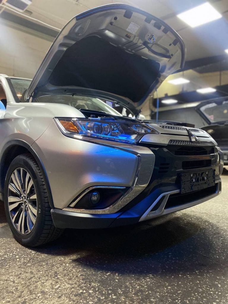 Защита от угона Mitsubishi Outlander | Призрак 830 ВТ на Mitsubishi Outlander