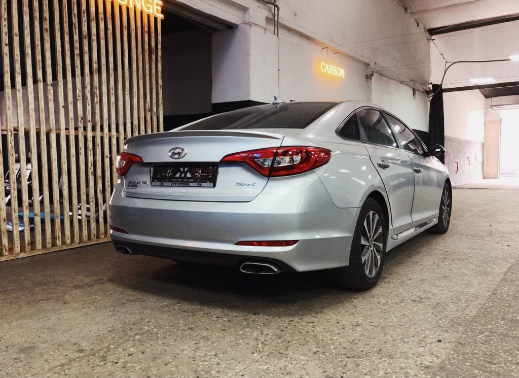 Защита от угона Hyundai Sonata Sport | Автосигнализация Призрак на Хюндай Соната Спорт