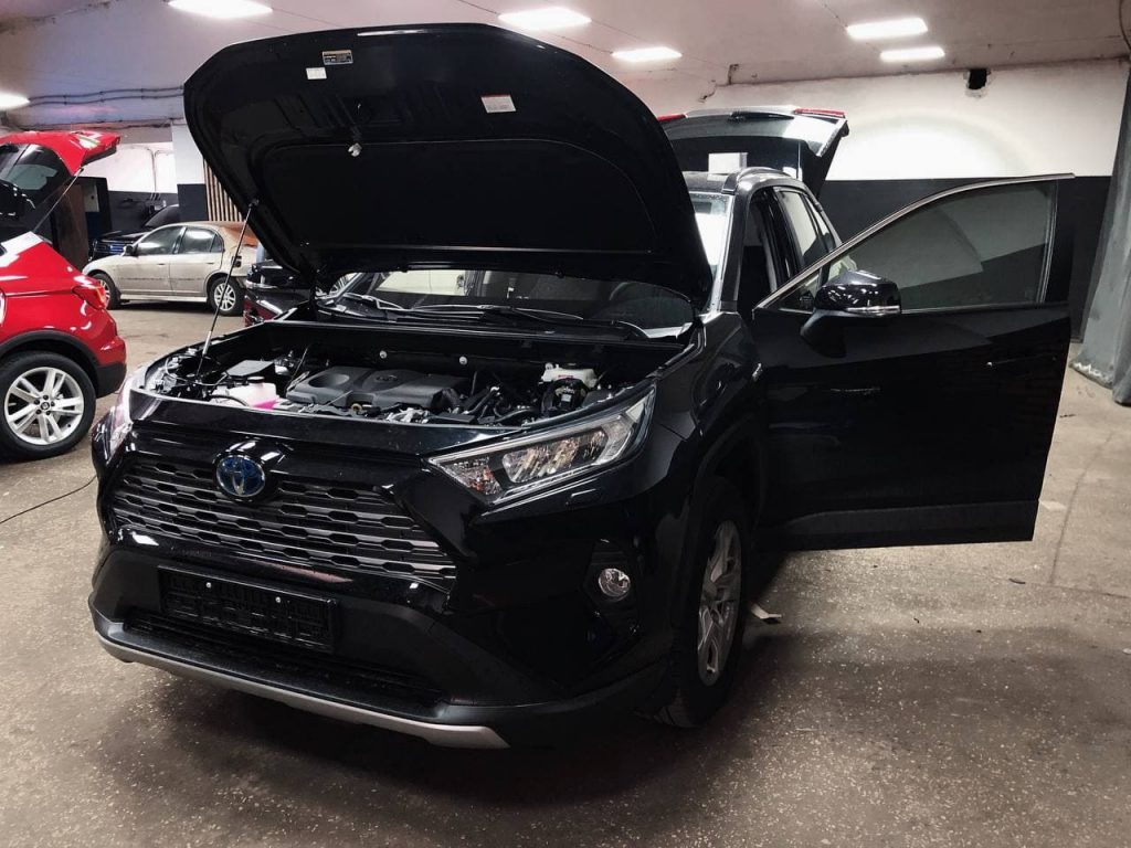 Защита от угона автомобиля Toyota Rav 4 | Авторская установка сигнализации Призрак на Тойота Рав 4