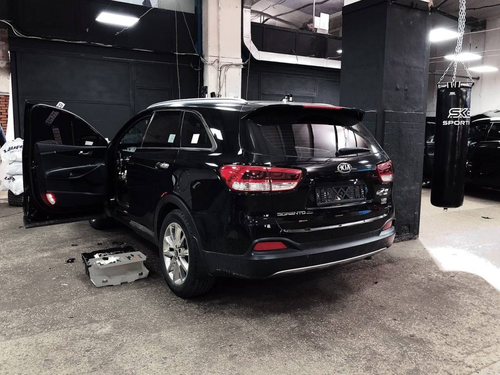 Защита от угона Kia Sorento | Автосигнализация Призрак на Киа Соренто