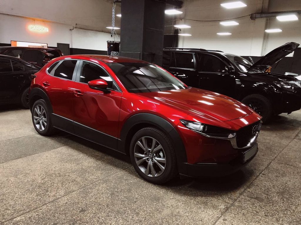 Защита от угона Mazda CX-5 | Установка сигнализации Призрак 830 ВТ на Мазду