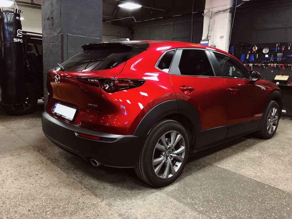 Защита от угона Mazda CX-5 | Установка сигнализации Призрак 830 ВТ на Мазду