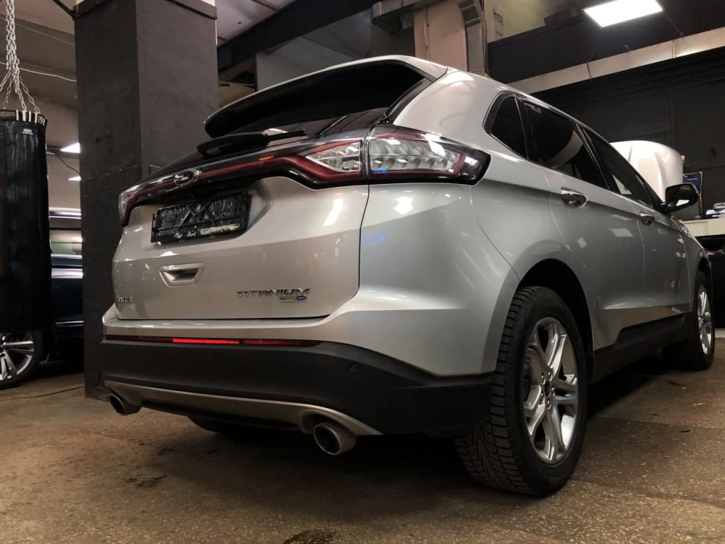 Защита от угона Ford Edge Titanium | Авторская установка автосигнализации Prizrak на автомобиль Форд Едж Титаниум