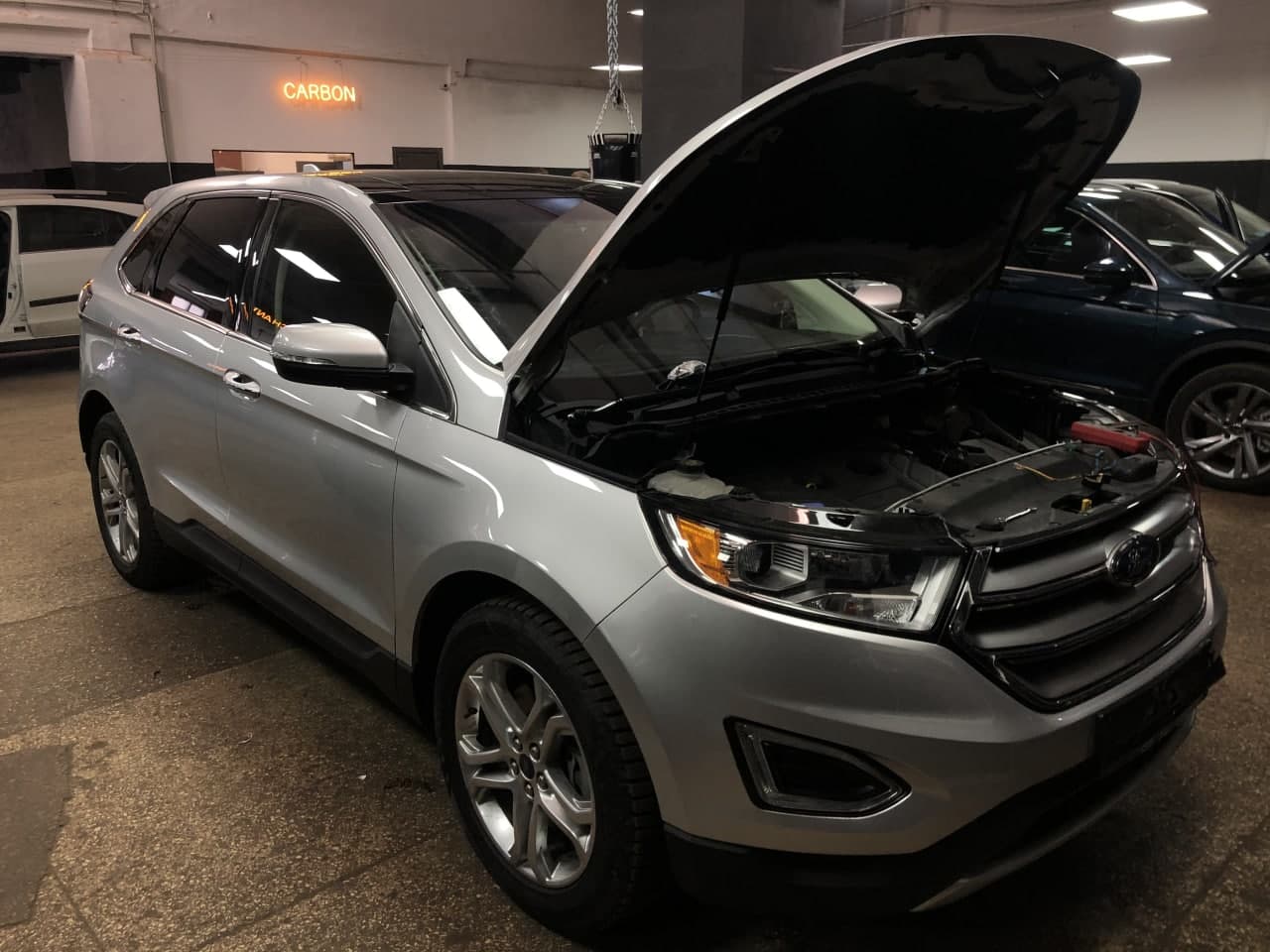 Защита от угона Ford Edge Titanium | Авторская установка автосигнализации Prizrak на автомобиль Форд Едж Титаниум