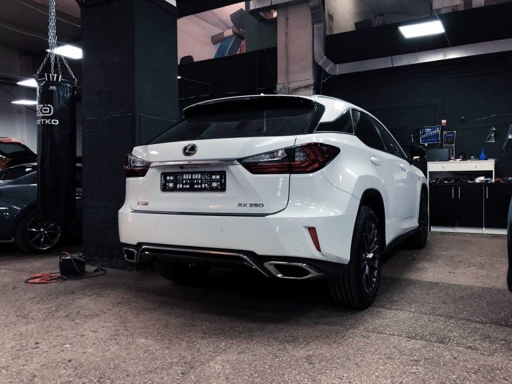 Защита от угона Lexus RX 350 | Авторская установка автосигнализации Призрак на автомобиль Лексус RX 350
