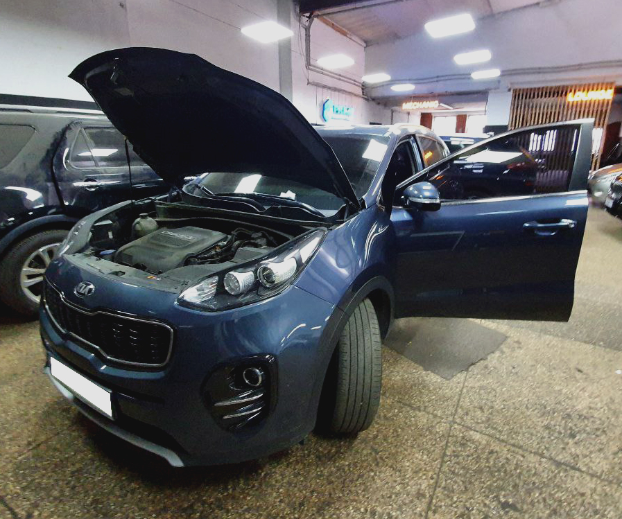 Авторская защита от угона KIA Sportage. Защита корейских авто в Киеве