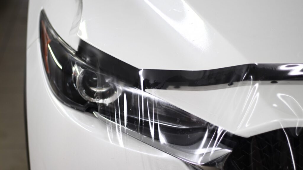 Антигравийная плёнка на автомобиль Mazda CX-5