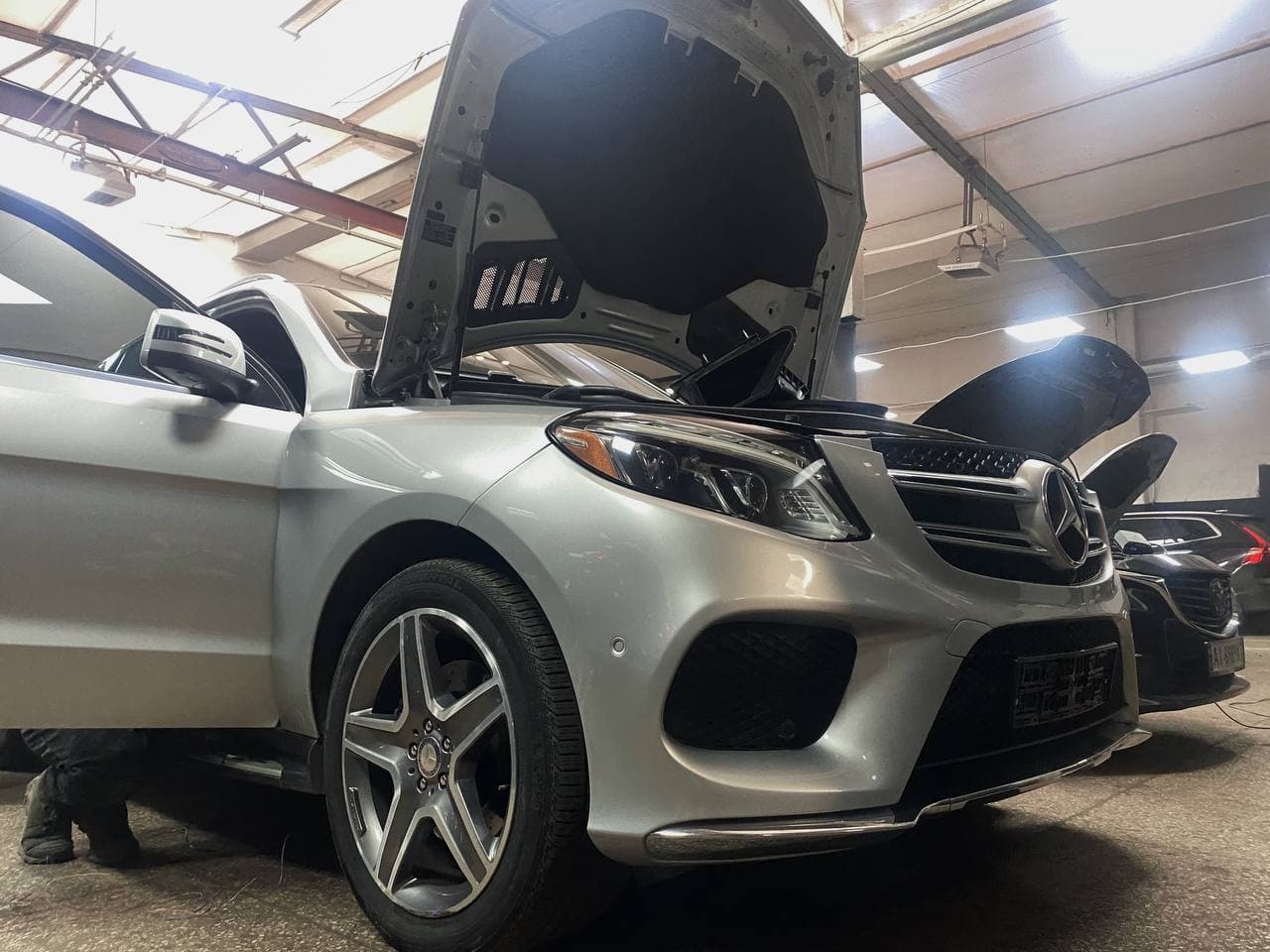 Защита от угона Mercedes GLE 350 D