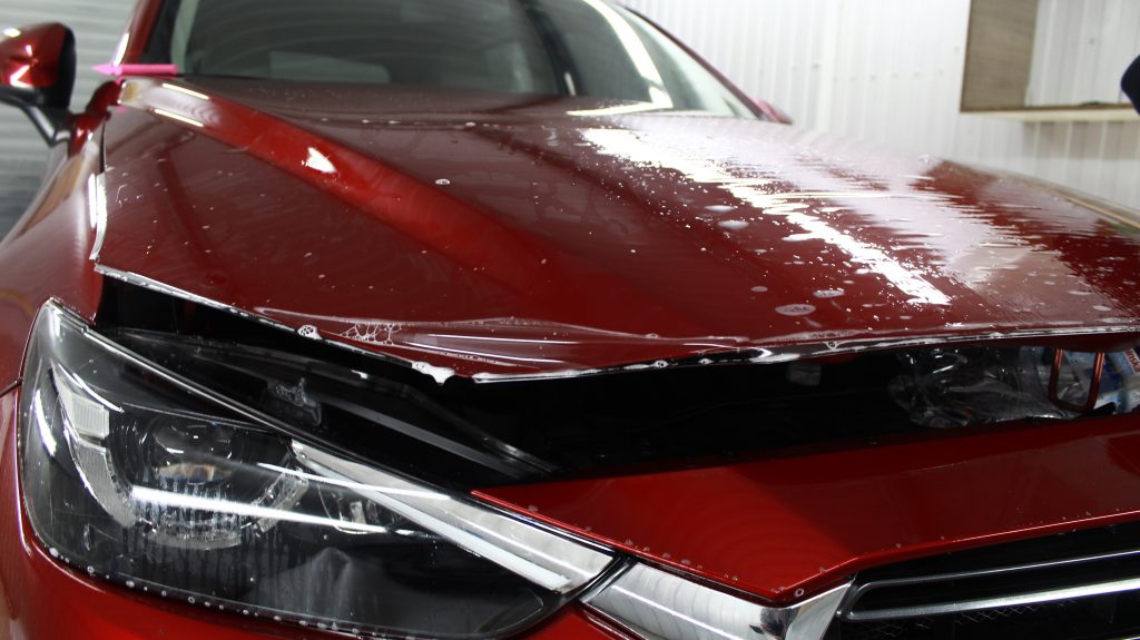 Антигравийная защитная плёнка на Mazda CX-5