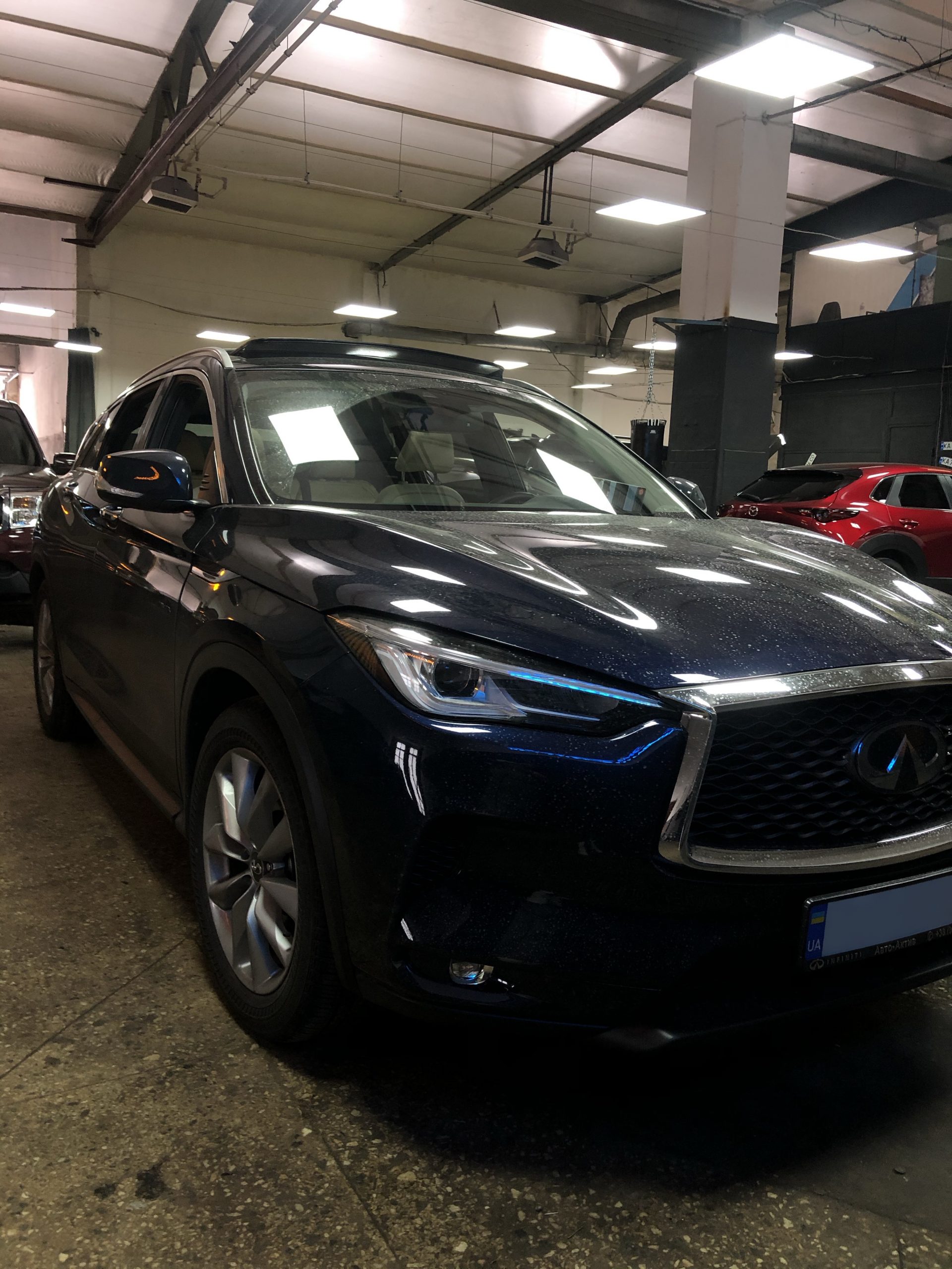 Защита от угона Infinity QX50