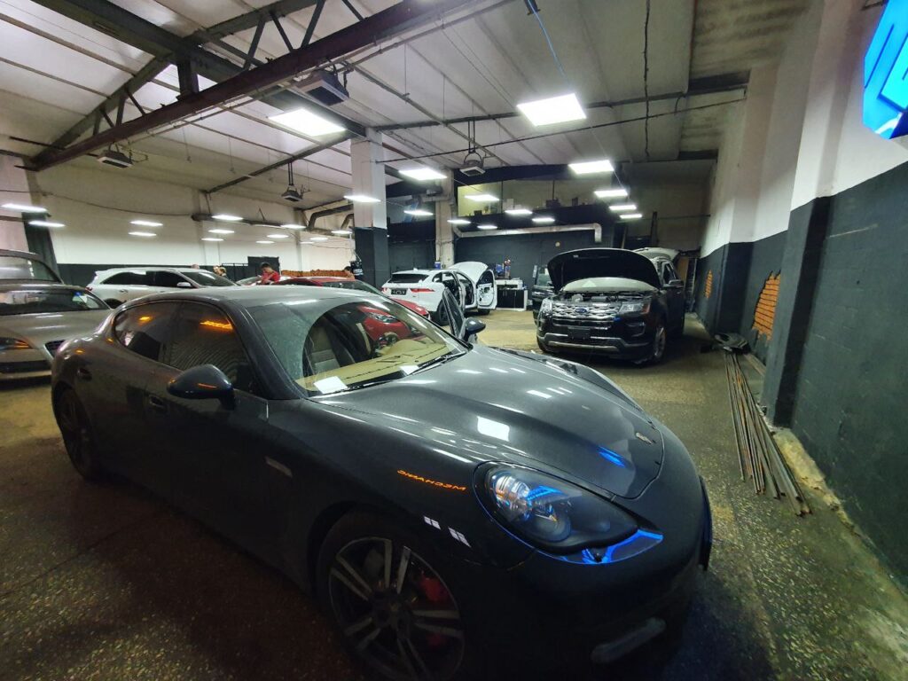 Защита от угона Porsche Panamera Turbo