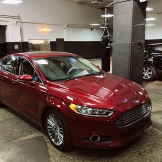 Установка акустики на Ford Fusion 2017 года