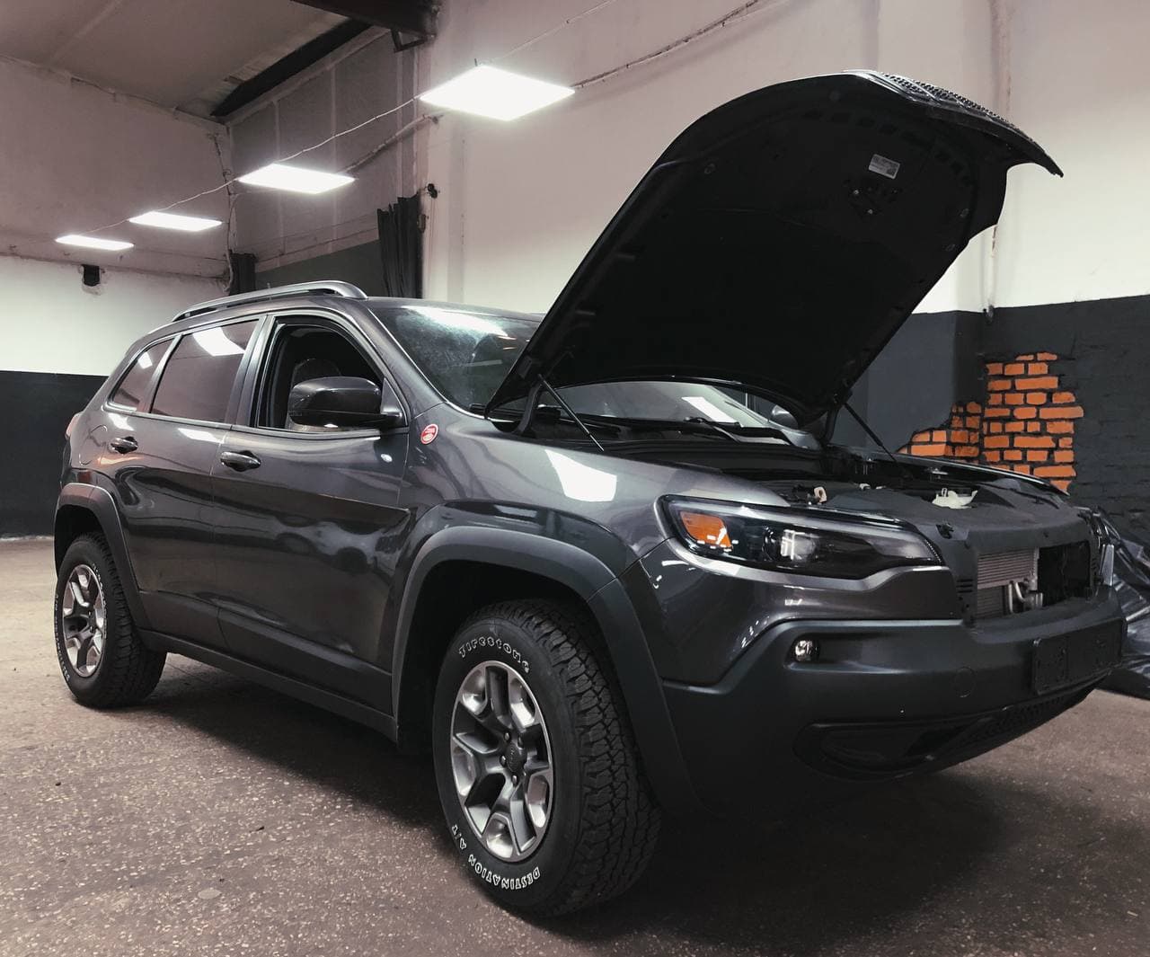 Комплексная защита от угона на Jeep Cherokee из США