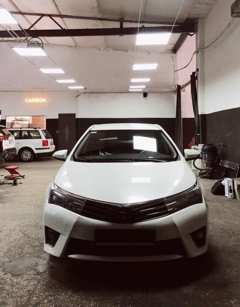 Комплекс работ по автомобилю Toyota Corolla