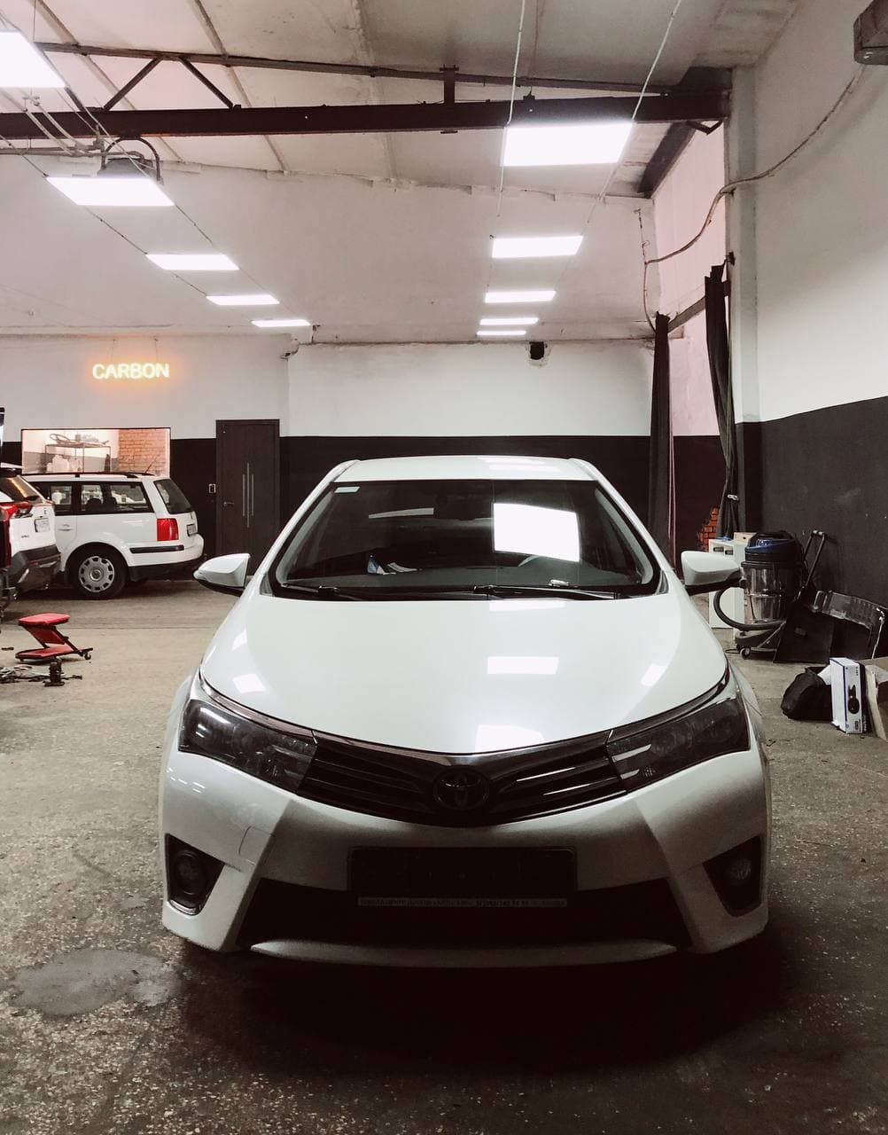 Комплекс работ по автомобилю Toyota Corolla