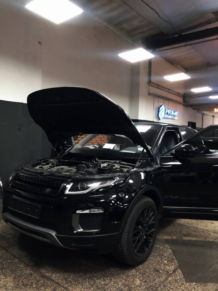 Защита от угона на Range Rover Vogue