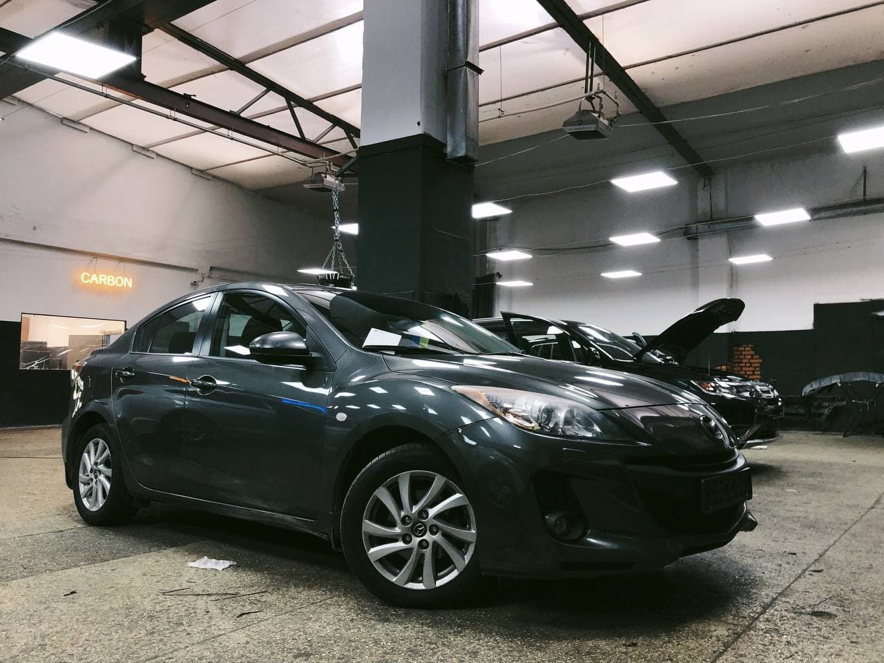 Защита от угона на Mazda 3