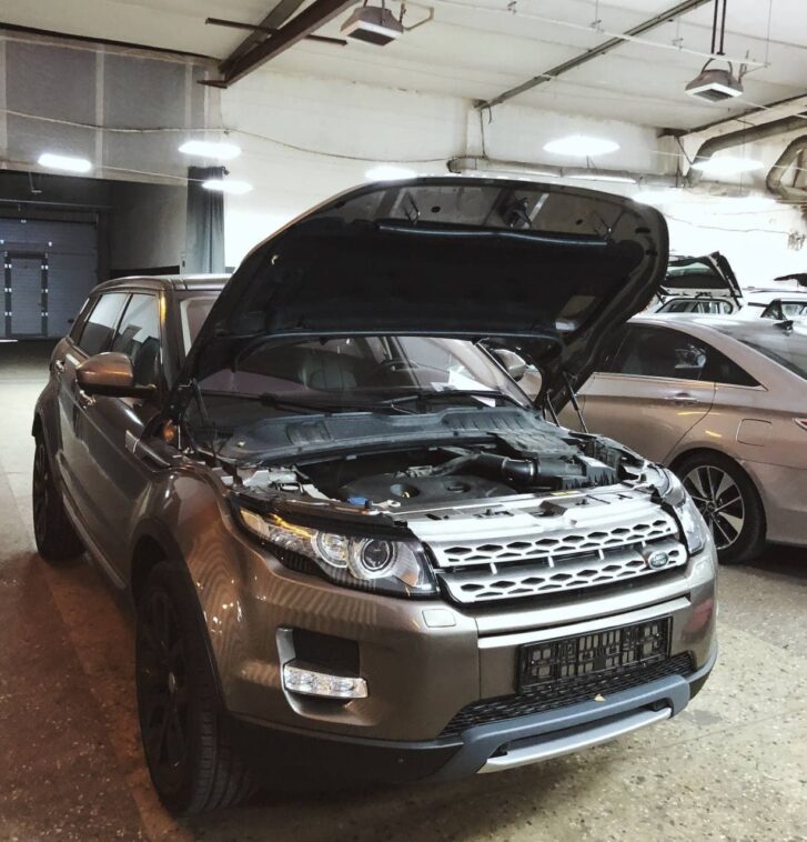 Защита от угона для Range Rover Evoque